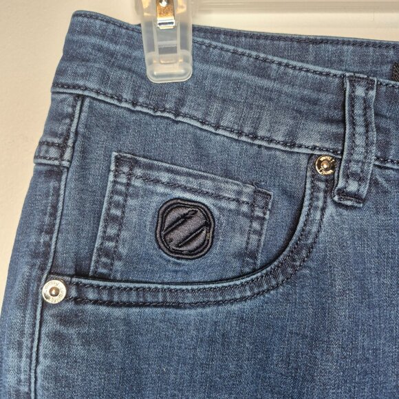 Zegna ZZ530 Slim Fit Blue Jeans Size 31 - Picture 3 of 14